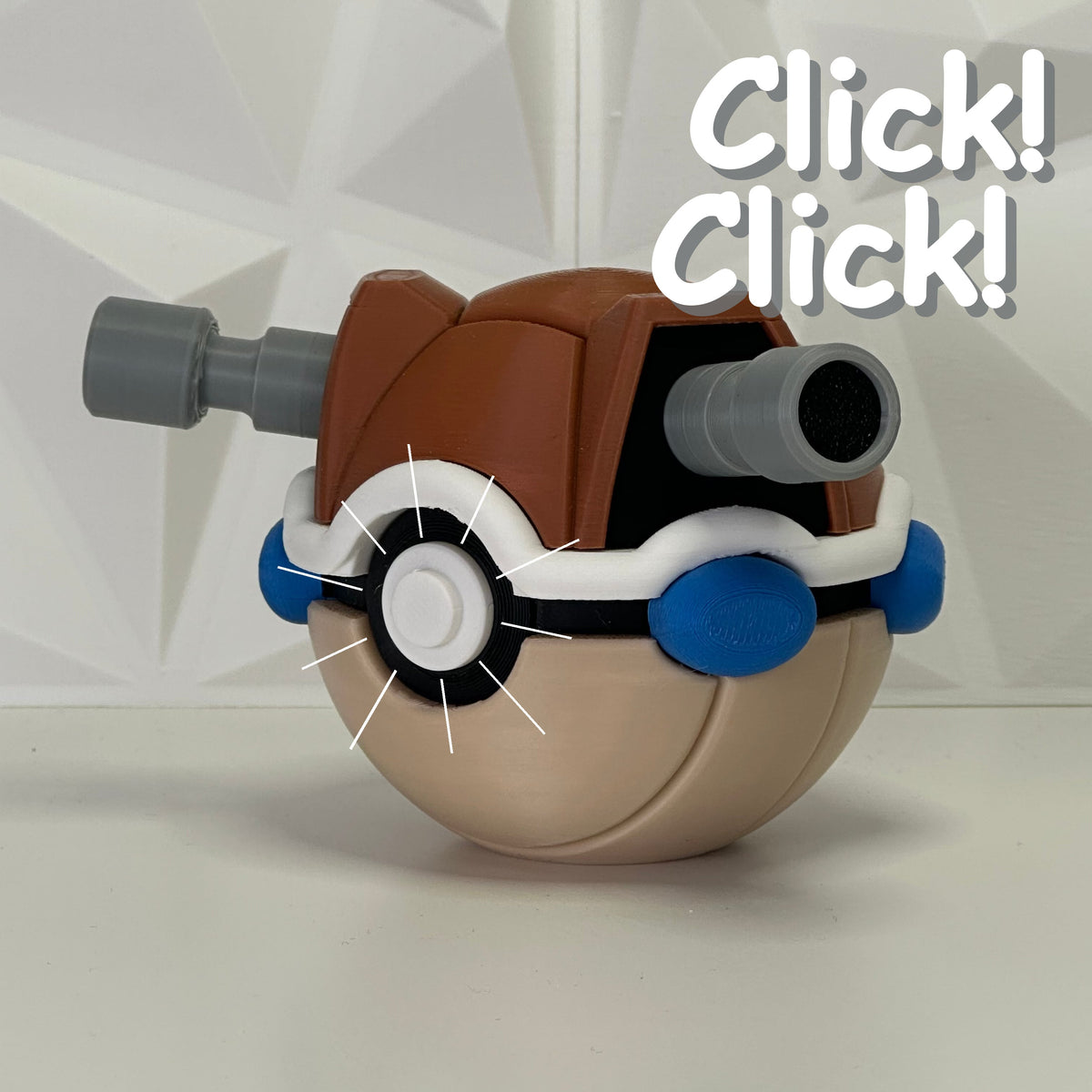 #009 Edición Coloso Acuático - Fan Art Premium Impreso en 3D — Clicker version