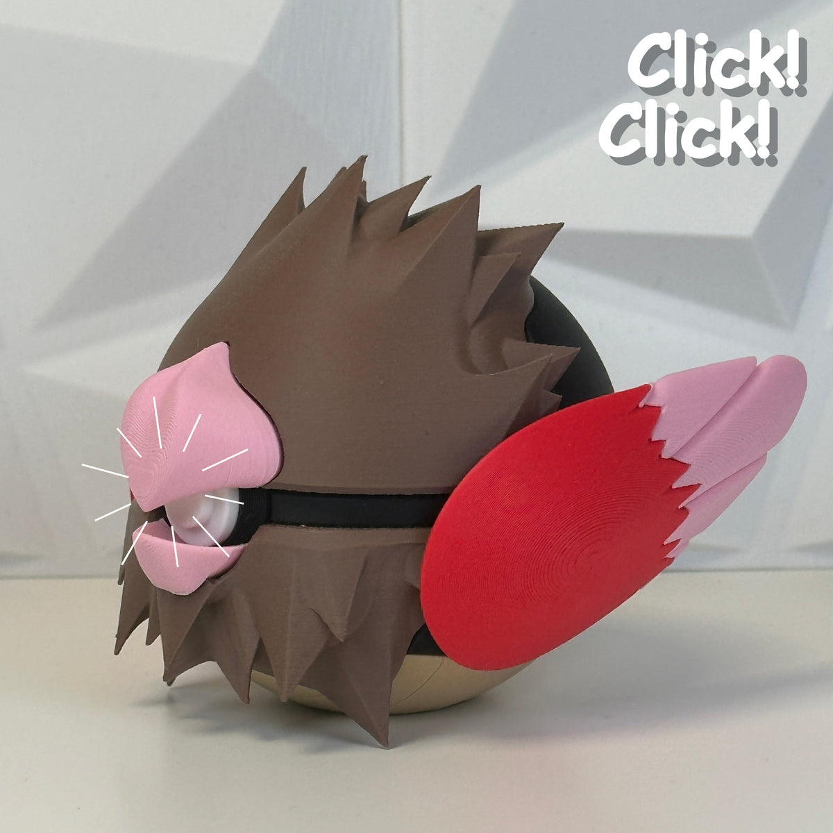 #021 Edición Gorrión Feroz - Fan Art Premium Impreso en 3D