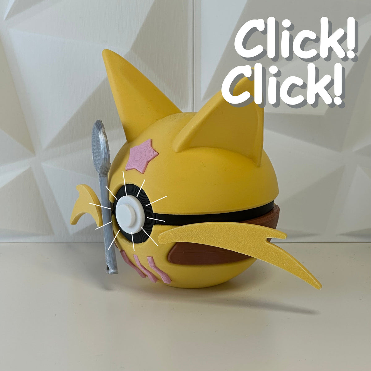 #064 Edición Oráculo Psíquico - Fan Art Premium Impreso en 3D — Clicker version