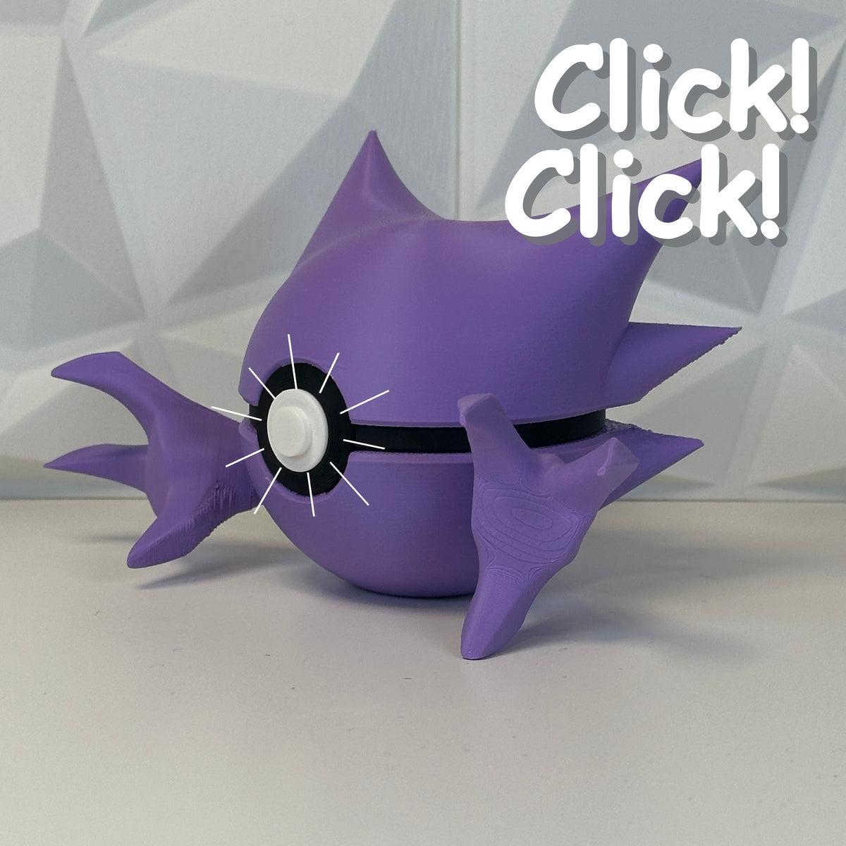 #093 Edición Acecho Fantasmal - Fan Art Premium Impreso en 3D — Clicker version