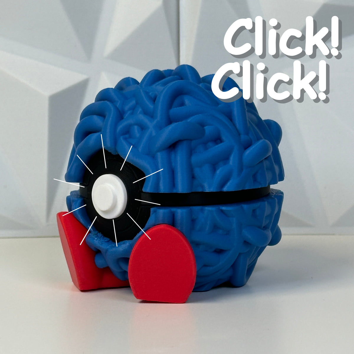 #114 Edición Esfera de Enredaderas - Fan Art Premium Impreso en 3D — Clicker version