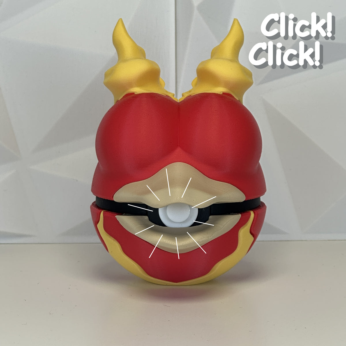 #126 Edición Llama Ardiente - Fan Art Premium Impreso en 3D