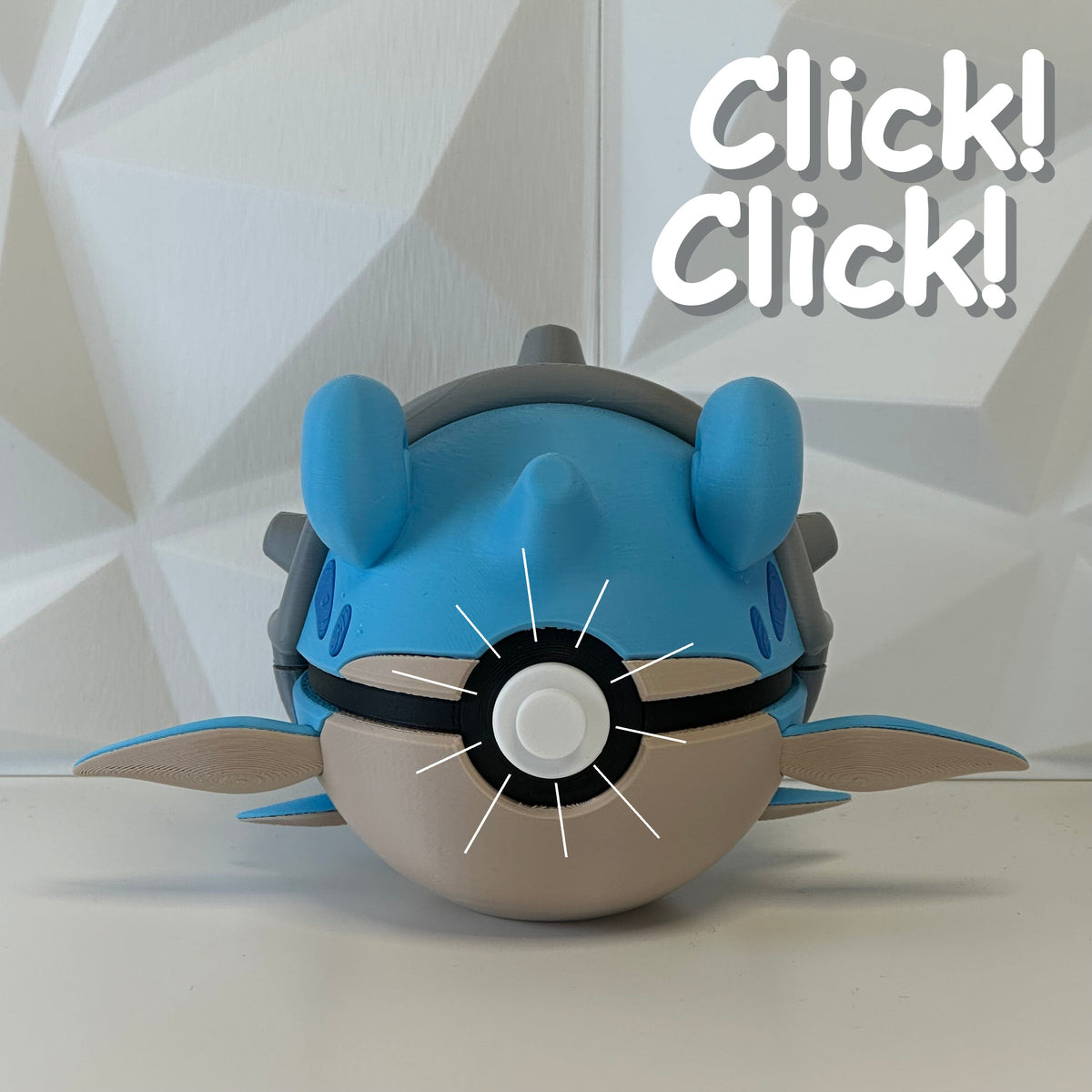 #131 Edición Navegante Glacial - Fan Art Premium Impreso en 3D — Clicker version