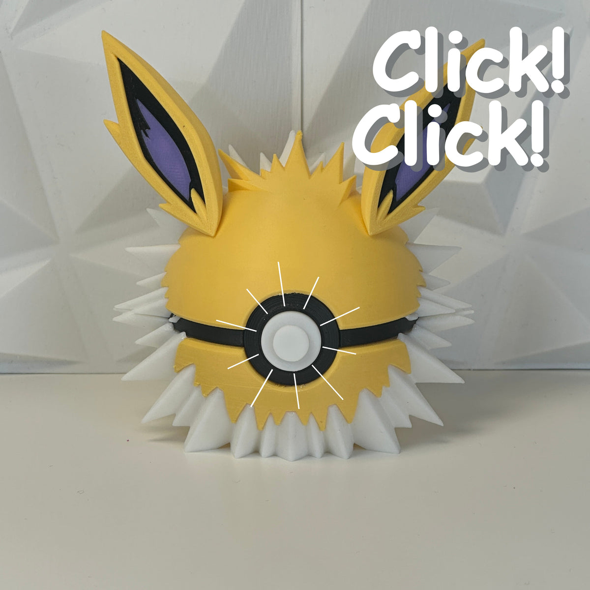 #135 Edición Rayo Salvaje - Fan Art Premium Impreso en 3D — Clicker version
