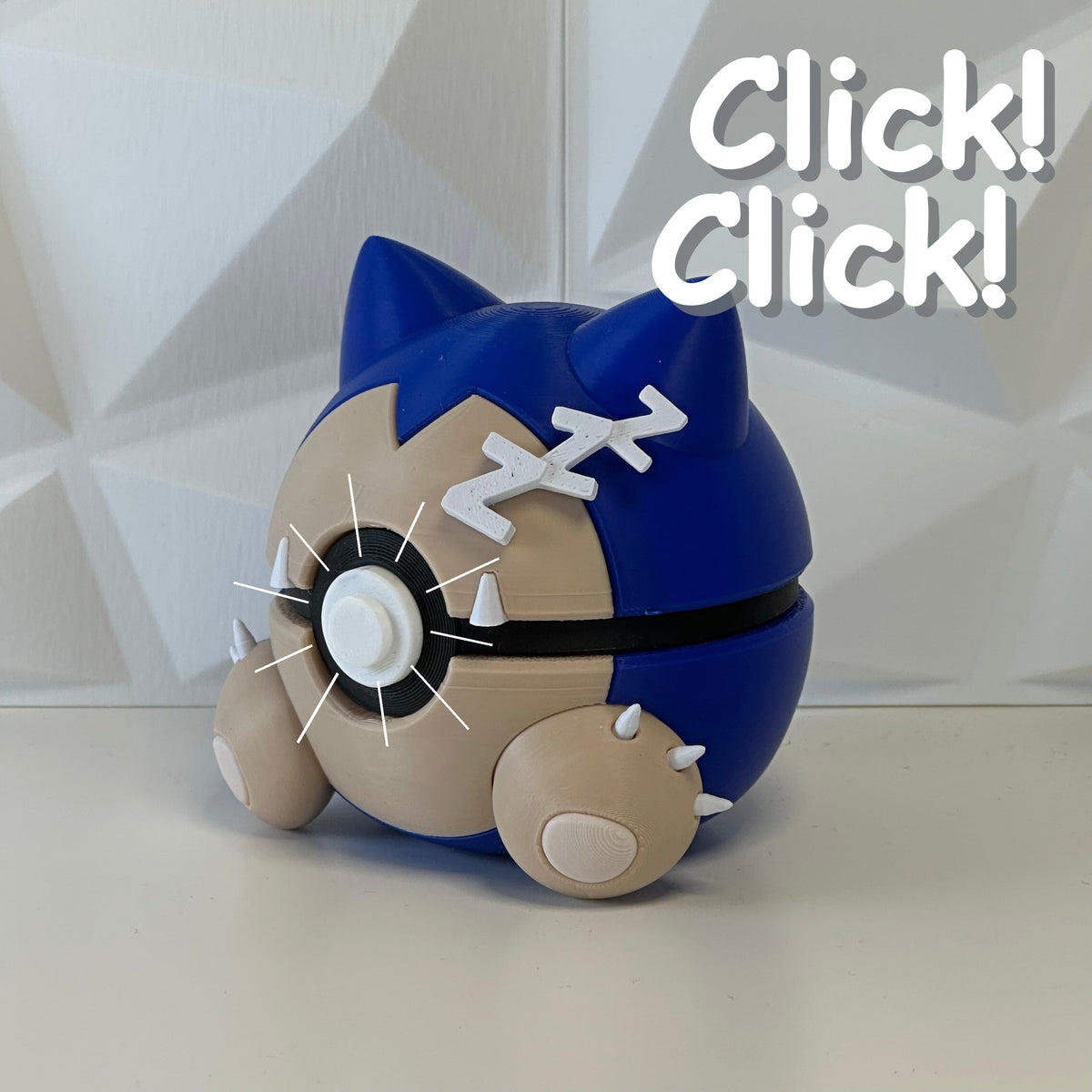 #143 Edición Coloso Durmiente - Fan Art Premium Impreso en 3D — Clicker version