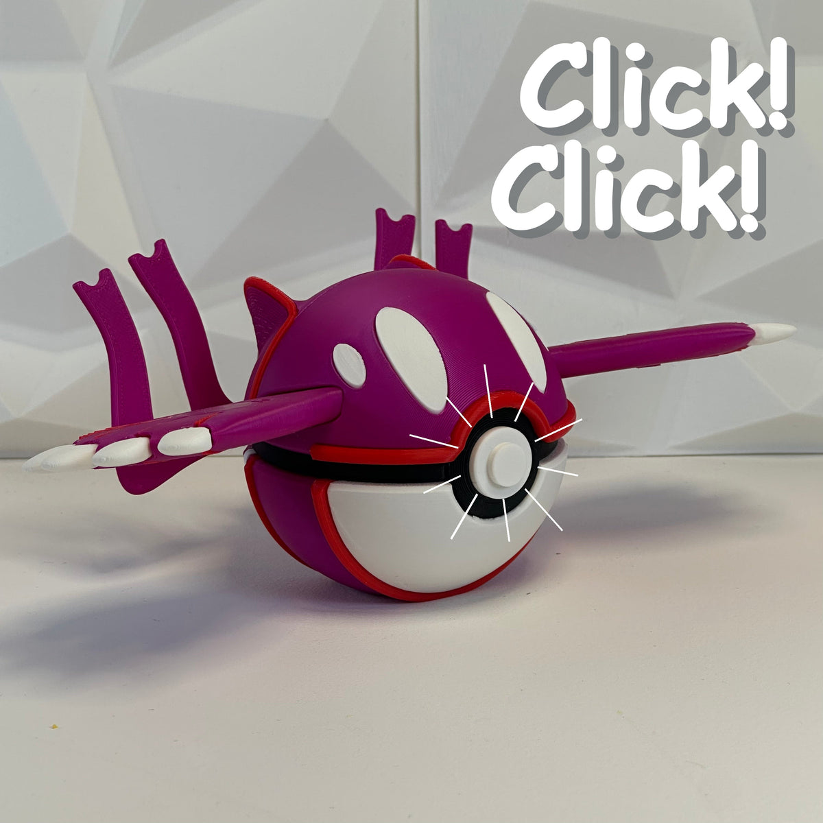 ✨ #382 Edición Titán Marino Shiny - Fan Art Premium Impreso en 3D — Clicker version