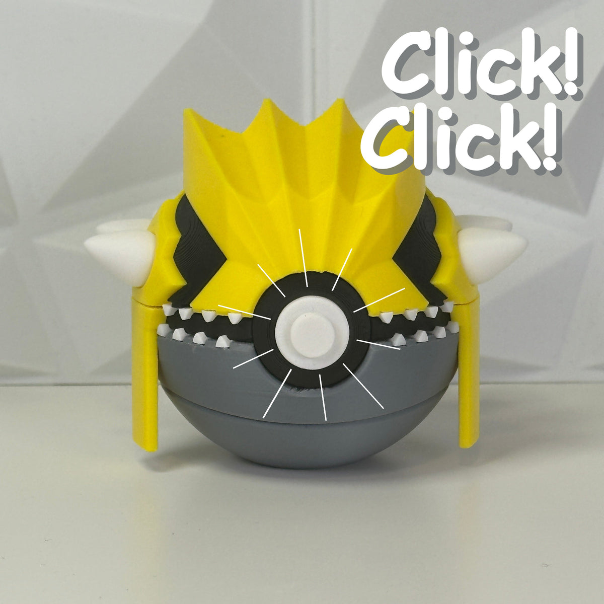 ✨ #383 Edición Titán de Magma Shiny - Fan Art Premium Impreso en 3D — Clicker version
