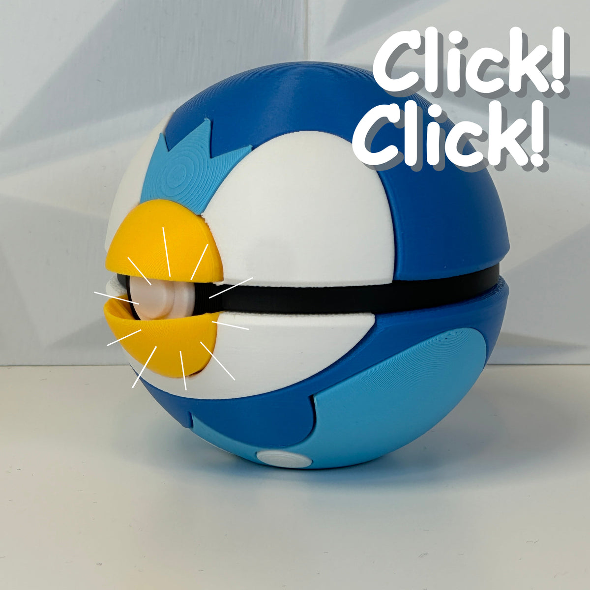 #393 Edición Centinela del Hielo - Fan Art Premium Impreso en 3D — Clicker version