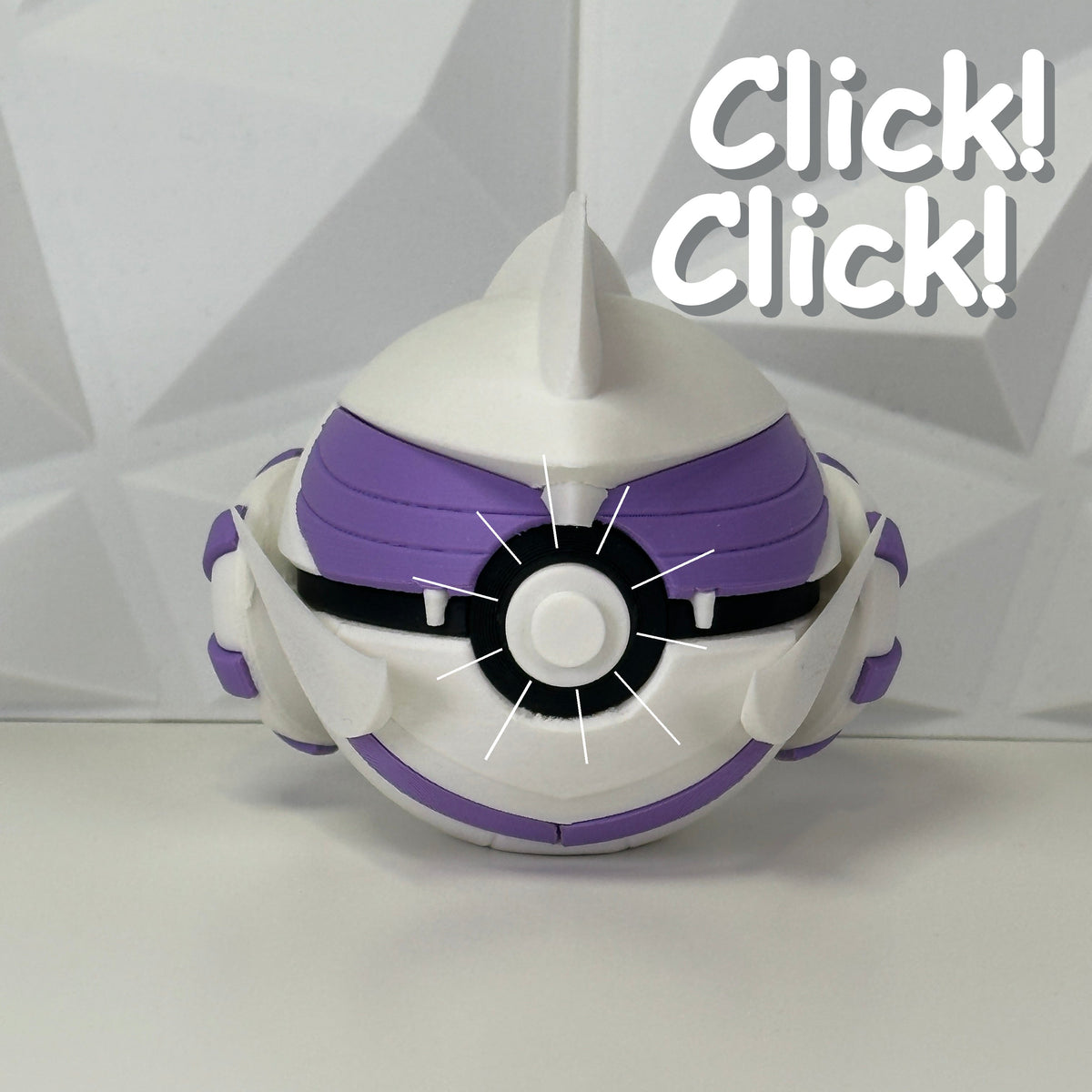 #484 Edición Señor del Espacio - Fan Art Premium Impreso en 3D — Clicker version