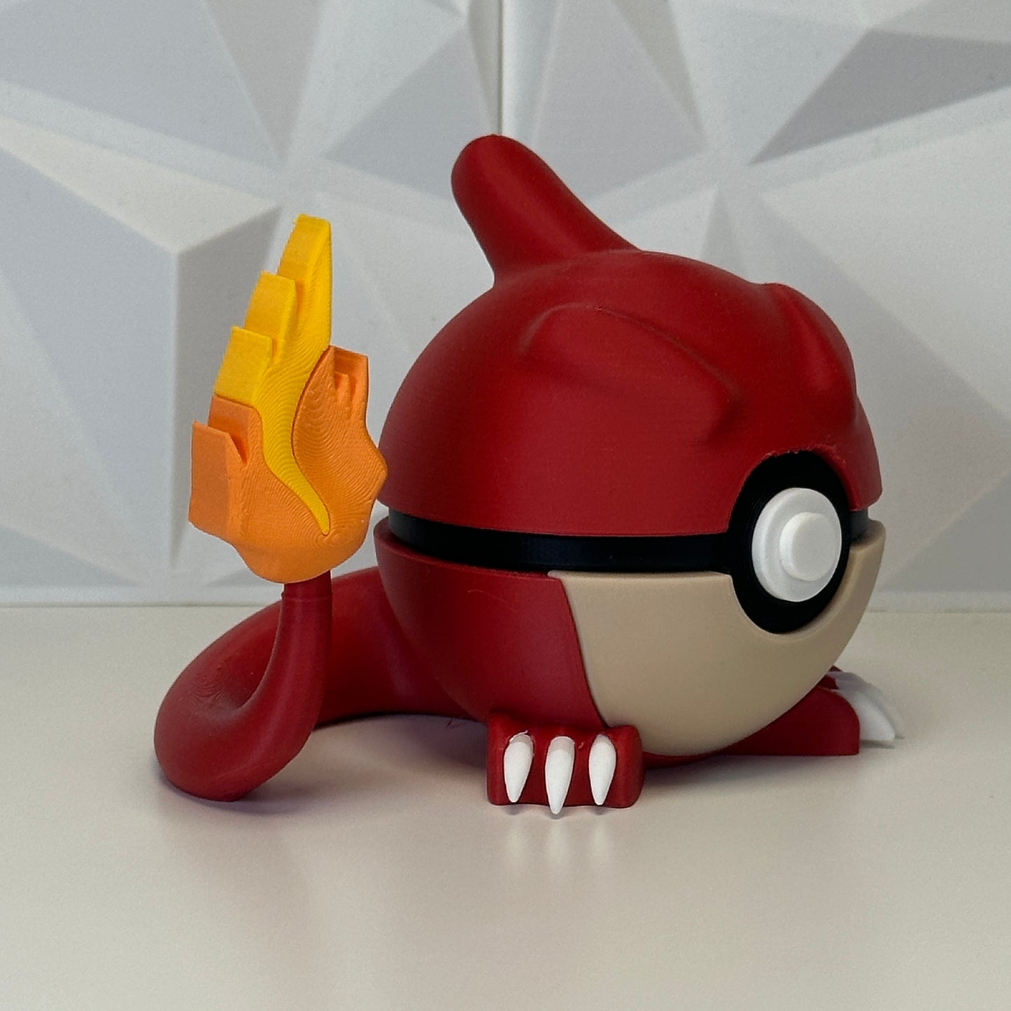 #005 Edición Llama Escarlata - Fan Art Premium Impreso en 3D