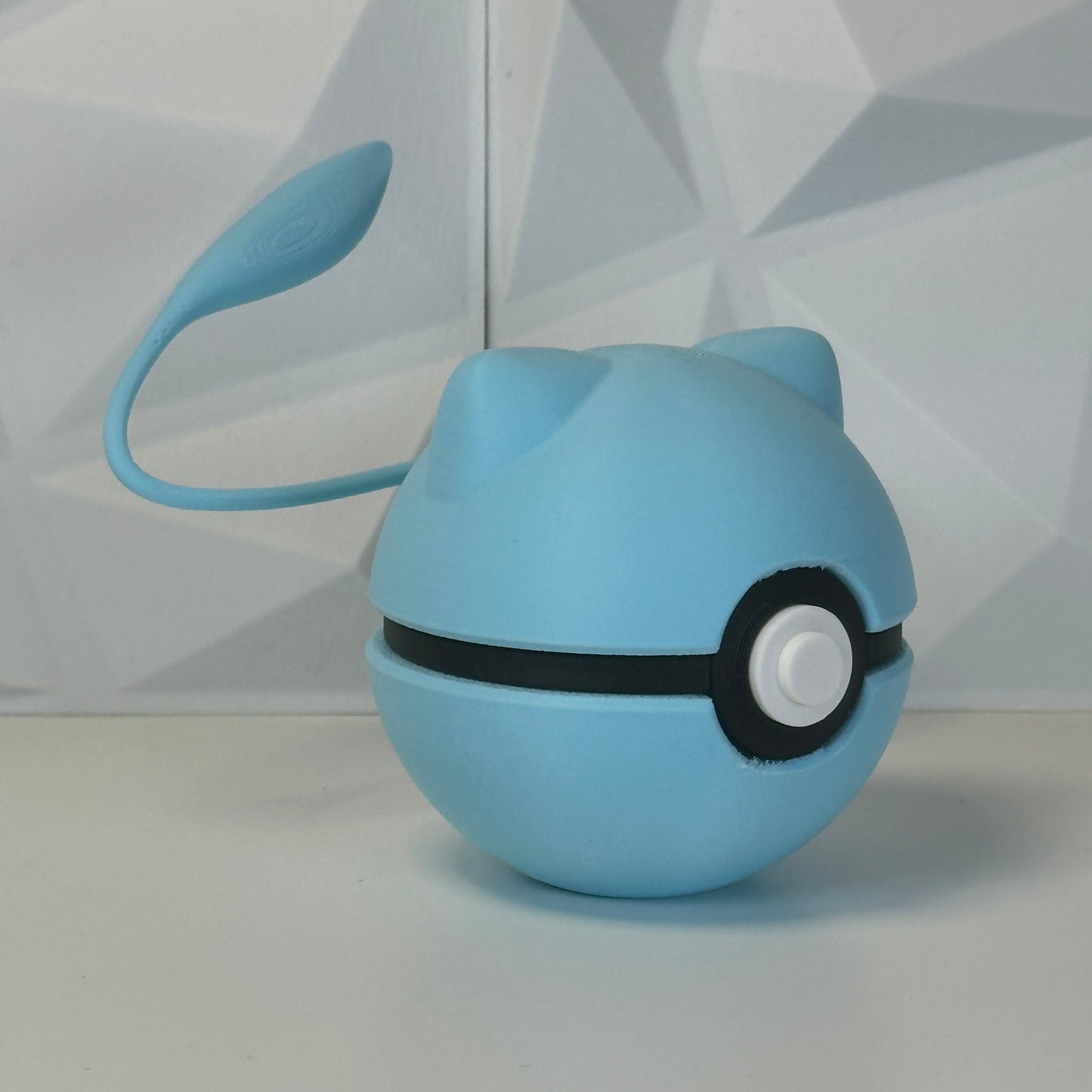 ✨ #151 Edición Mew Shiny - Fan Art Premium Impreso en 3D