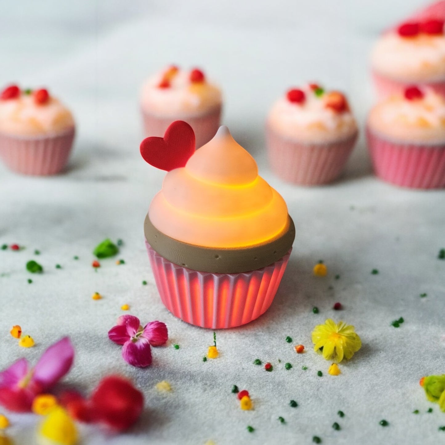 Caja decorativa Cupcake