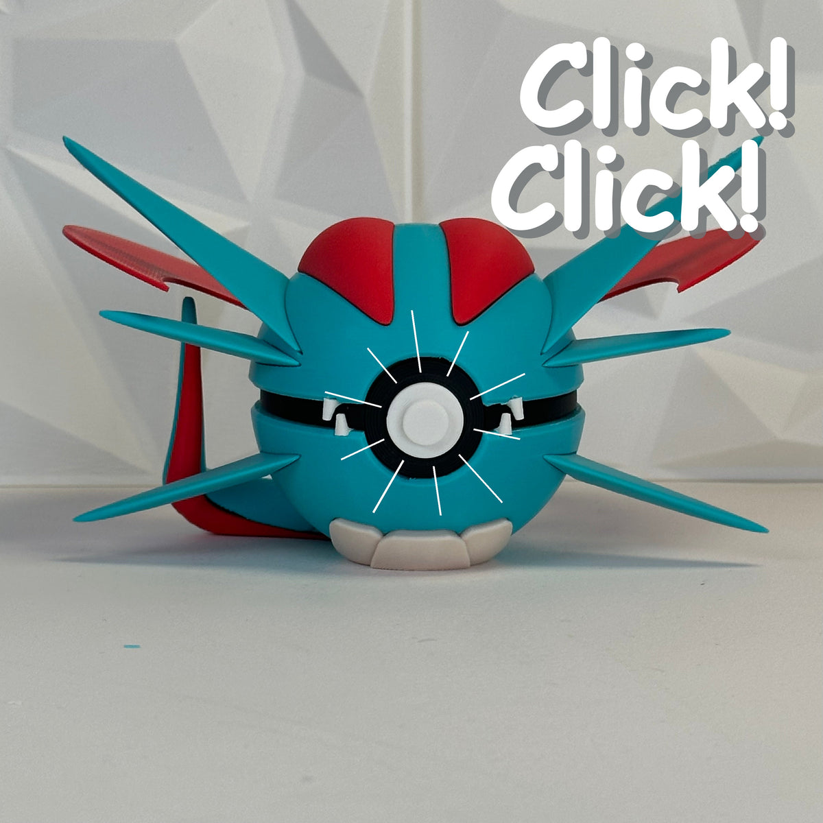 #373 Edición Furia Dracónica - Fan Art Premium Impreso en 3D — Clicker version