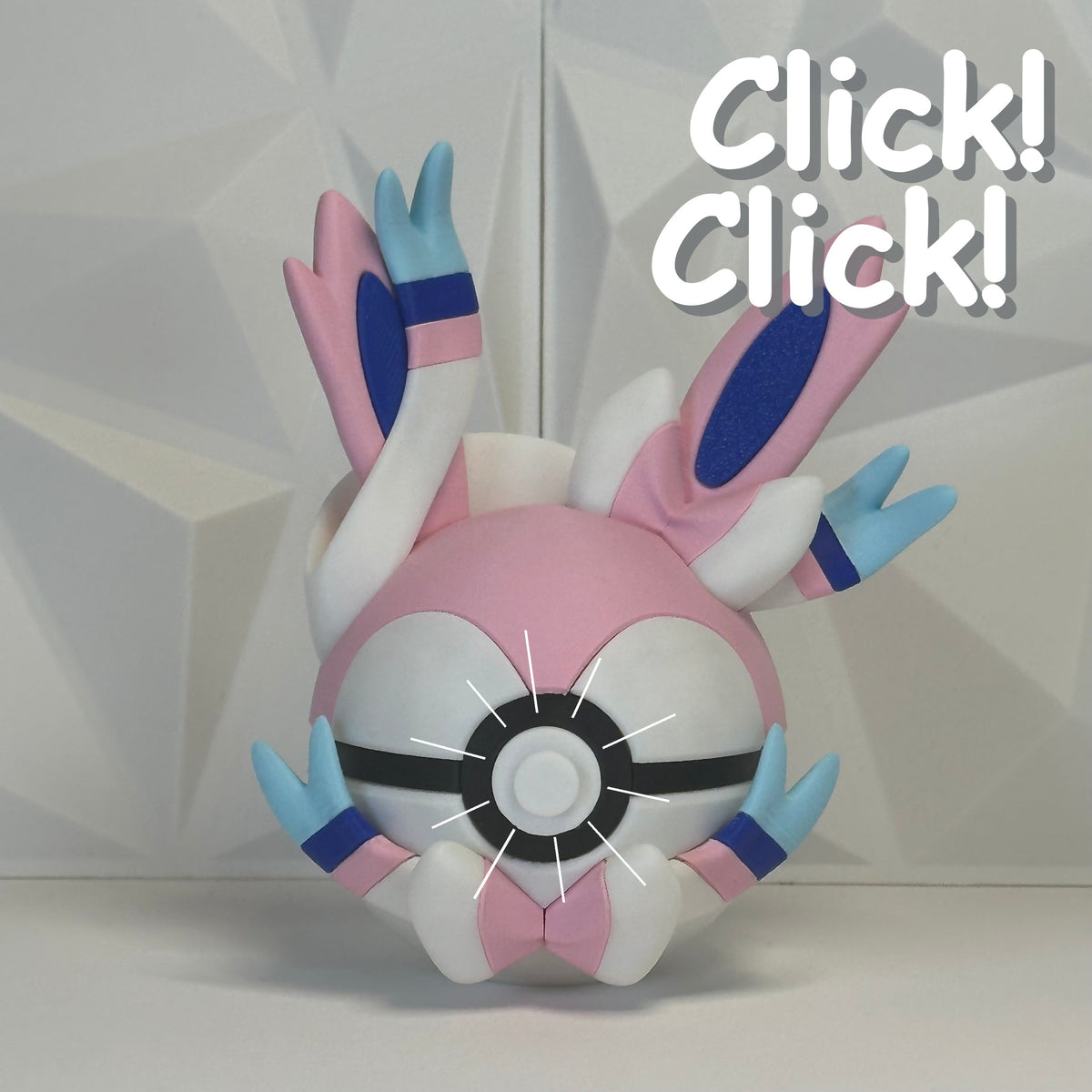 #700 Edición Lazo de Seda - Fan Art Premium Impreso en 3D — Clicker version
