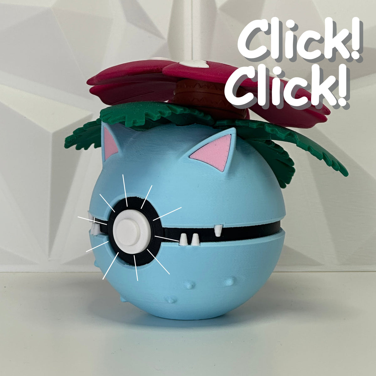 #003 Edición Deidad del Bosque - Fan Art Premium Impreso en 3D — Clicker version