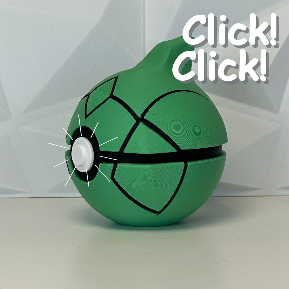 #011 Edición Capullo Pétreo - Fan Art Premium Impreso en 3D — Clicker version