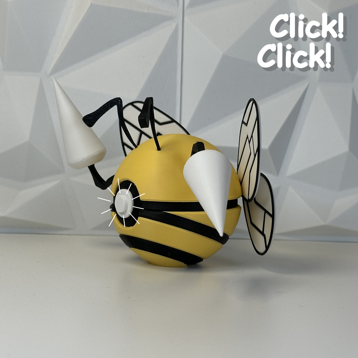 #015 Edición Avispa Venenosa - Fan Art Premium Impreso en 3D