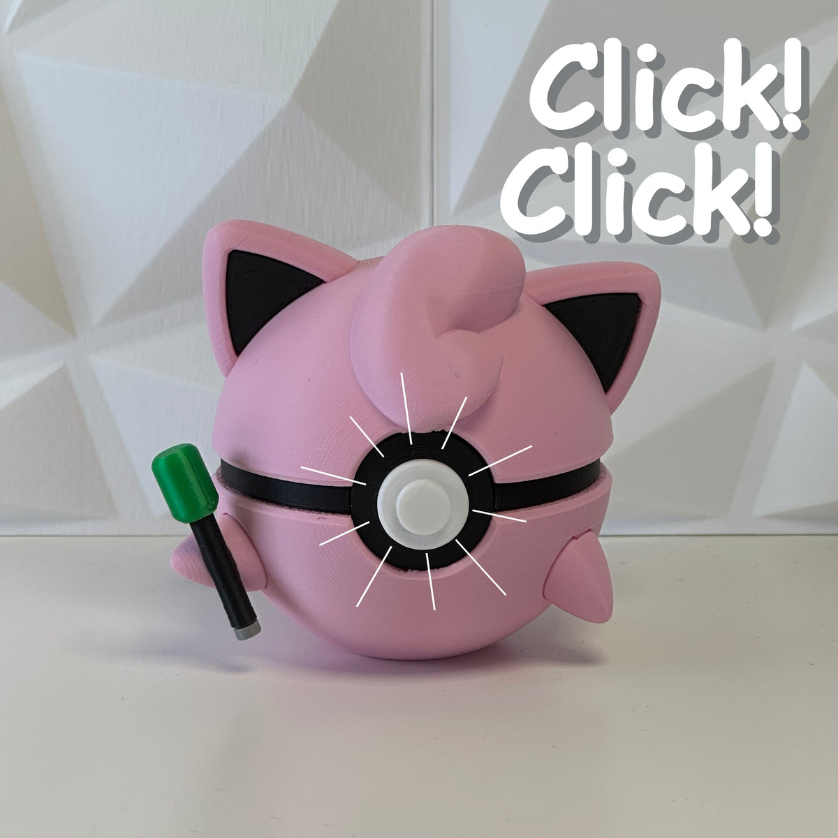 #039 Edición Canción Lunar - Fan Art Premium Impreso en 3D — Clicker version