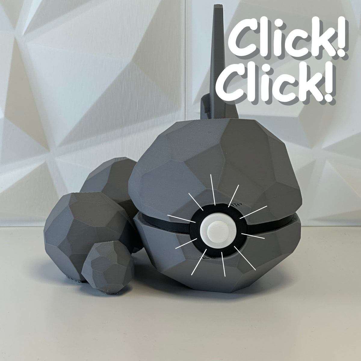 #095 Edición Serpiente Pétrea - Fan Art Premium Impreso en 3D — Clicker version