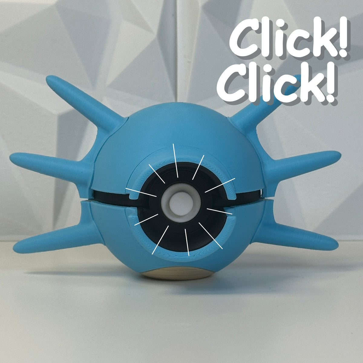 #116 Edición Dragón Marino - Fan Art Premium Impreso en 3D — Clicker version