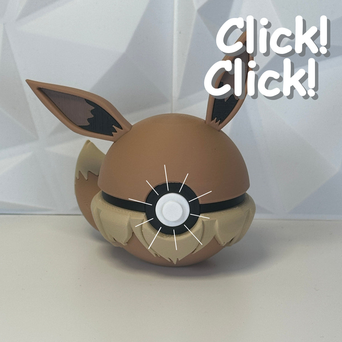 #133 Edición Espíritu Polimórfico - Fan Art Premium Impreso en 3D — Clicker version