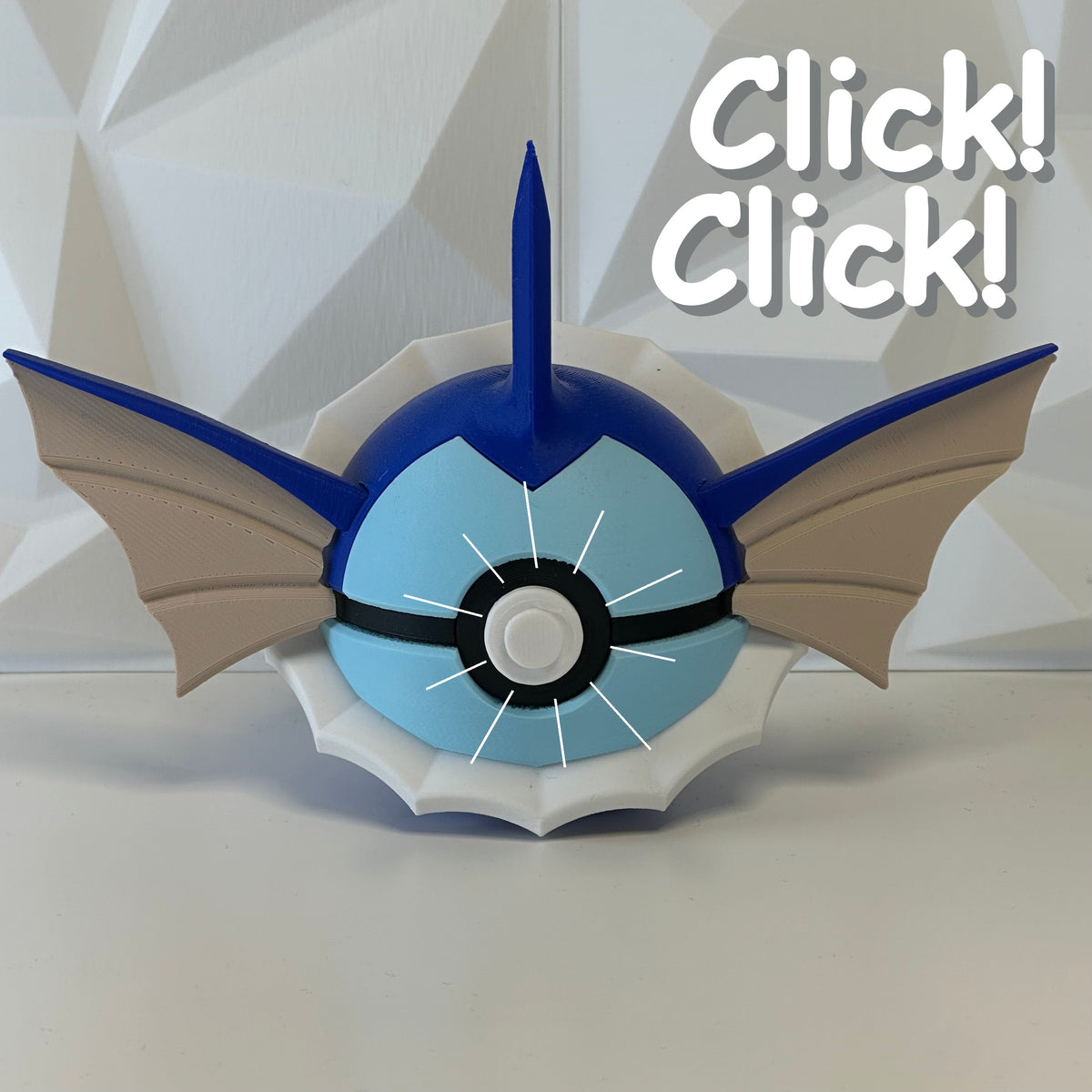 #134 Edición Esencia Marina - Fan Art Premium Impreso en 3D — Clicker version