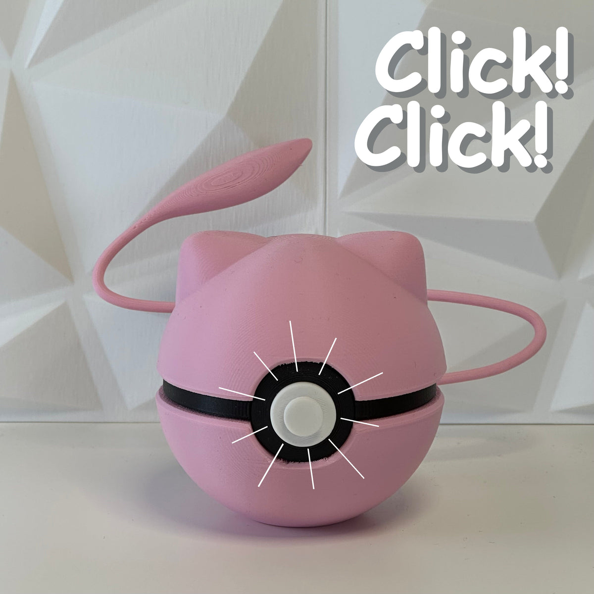 #151 Edición Origen Etéreo - Fan Art Premium Impreso en 3D — Clicker version