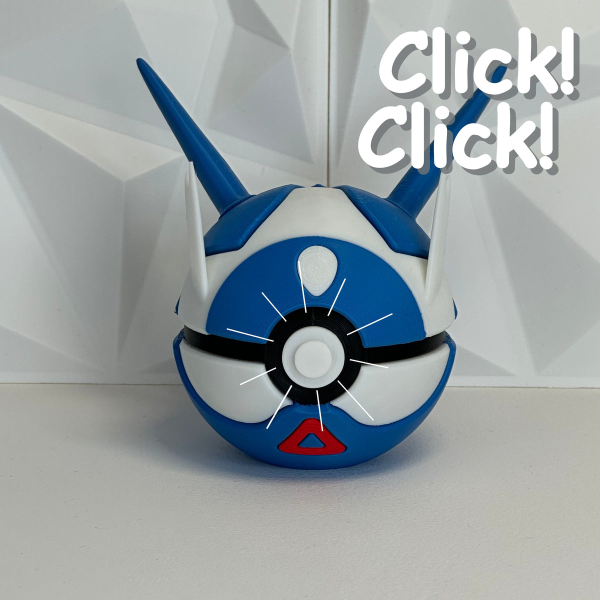 #381 Edición Viajero Celeste - Fan Art Premium Impreso en 3D — Clicker version