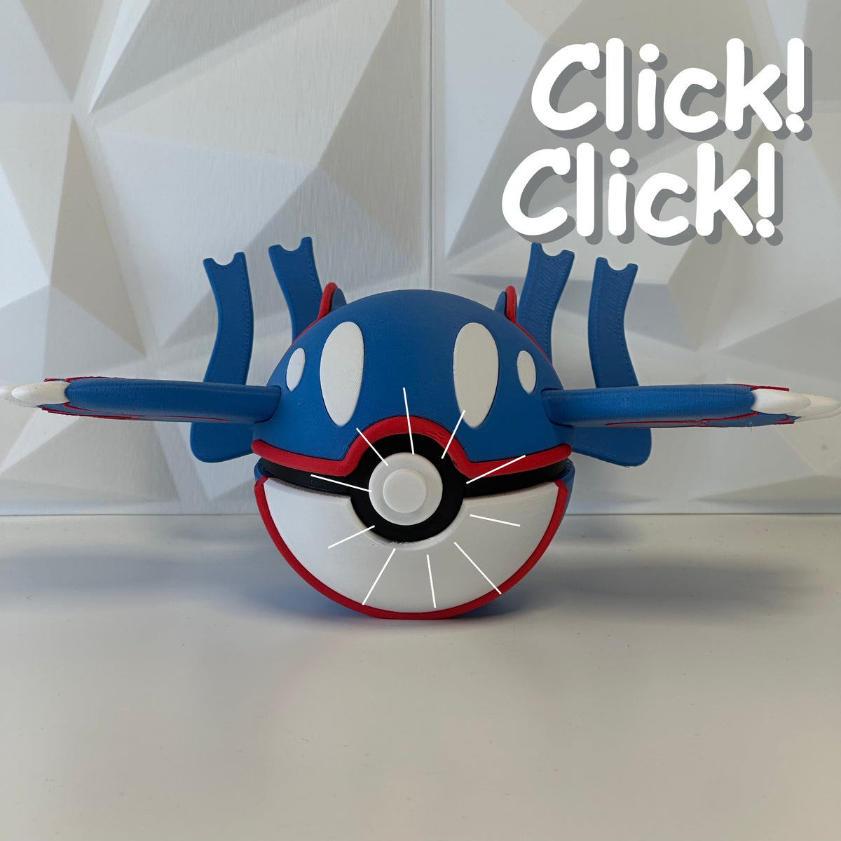 #382 Edición Titán Marino - Fan Art Premium Impreso en 3D — Clicker version