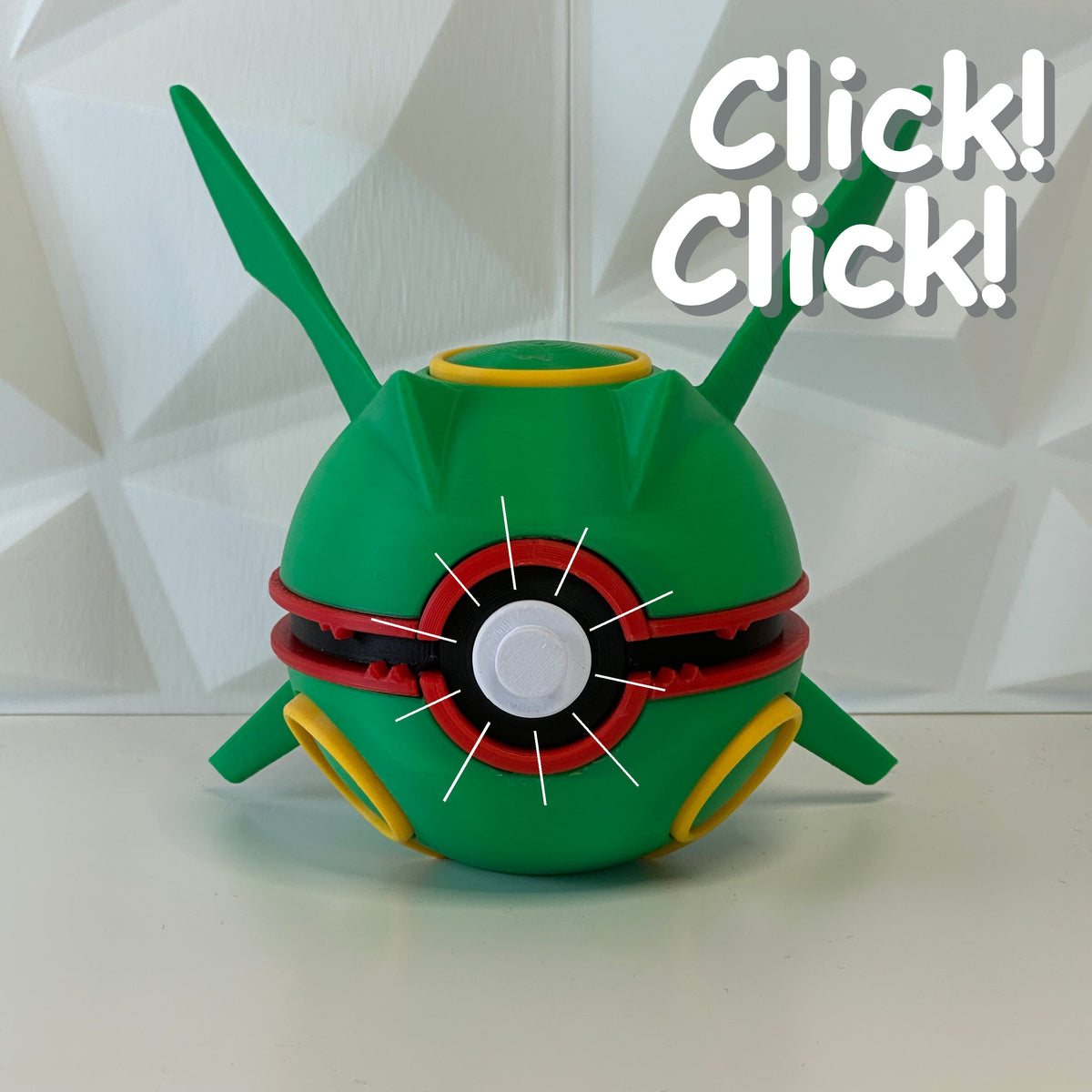 #384 Edición Dragón Celestial - Fan Art Premium Impreso en 3D — Clicker version