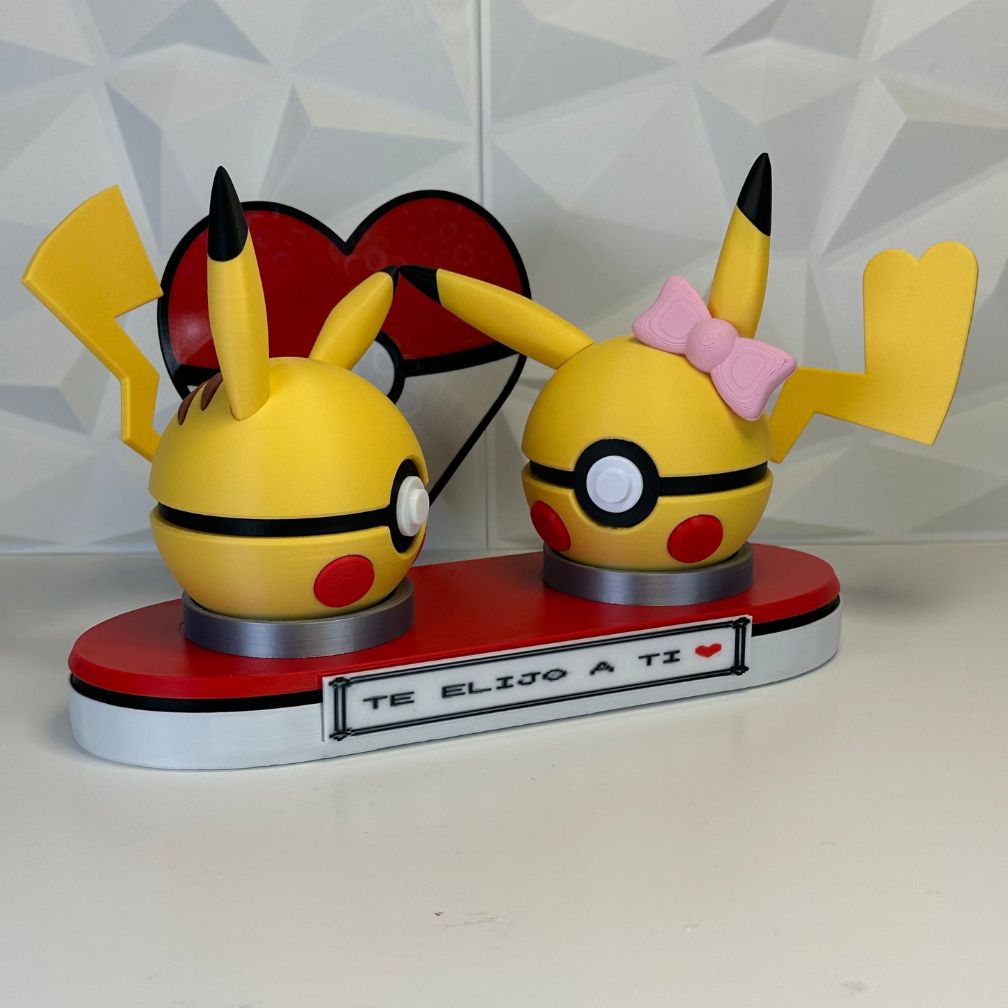 💛 “Te Elijo A Ti” – Base Romántica Pokémon con Pokéballs Magnéticas