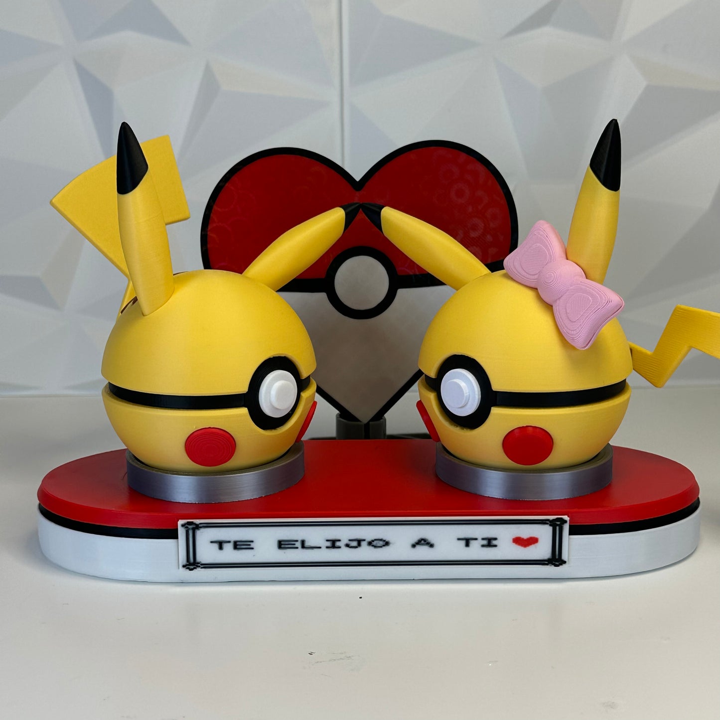 💛 “Te Elijo A Ti” – Base Romántica Pokémon con Pokéballs Magnéticas