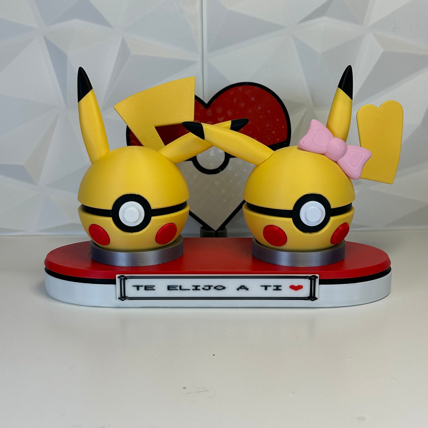 💛 “Te Elijo A Ti” – Base Romántica Pokémon con Pokéballs Magnéticas