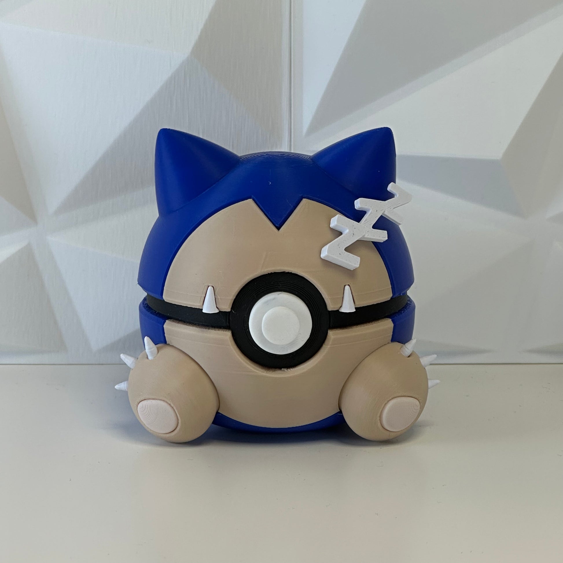 Pokéball edición Snorlax vista frontal en PLA Premium