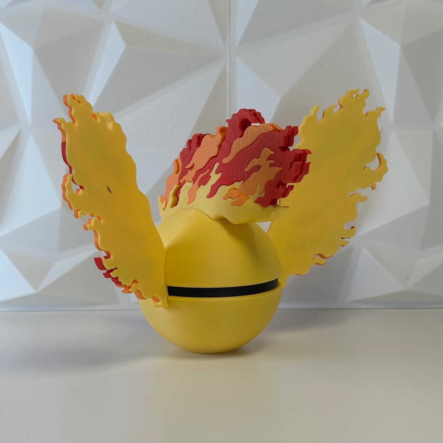 #146 Edición Llama Inmortal - Fan Art Premium Impreso en 3D