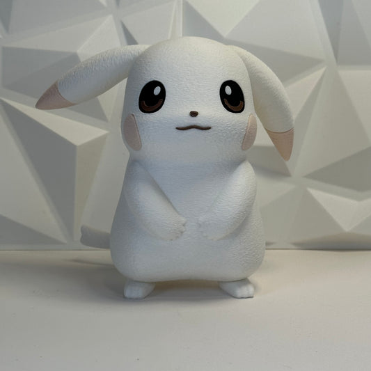 Figura Peakychu — Edición Blanca (PLA Premium) 13 cm