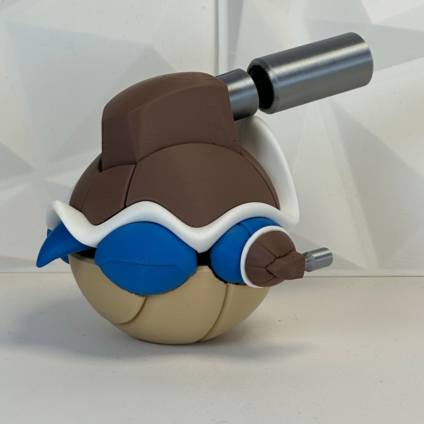#009 Edición Coloso Acuático Mega - Fan Art Premium Impreso en 3D