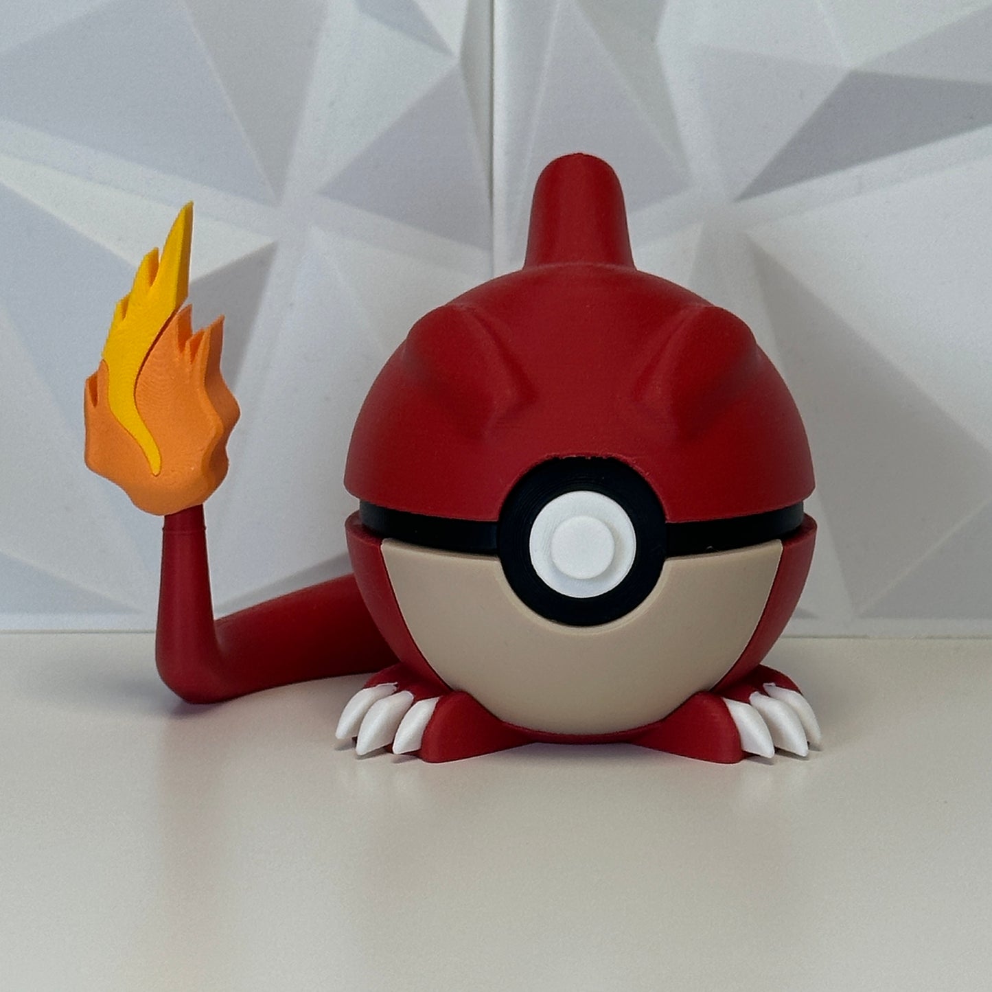 #005 Edición Llama Escarlata - Fan Art Premium Impreso en 3D