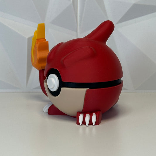 #005 Edición Llama Escarlata - Fan Art Premium Impreso en 3D