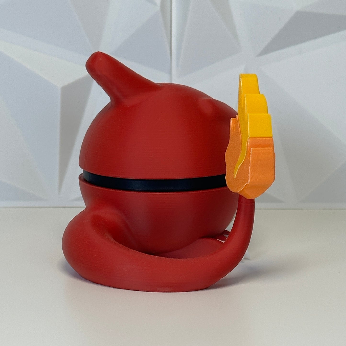 #005 Edición Llama Escarlata - Fan Art Premium Impreso en 3D