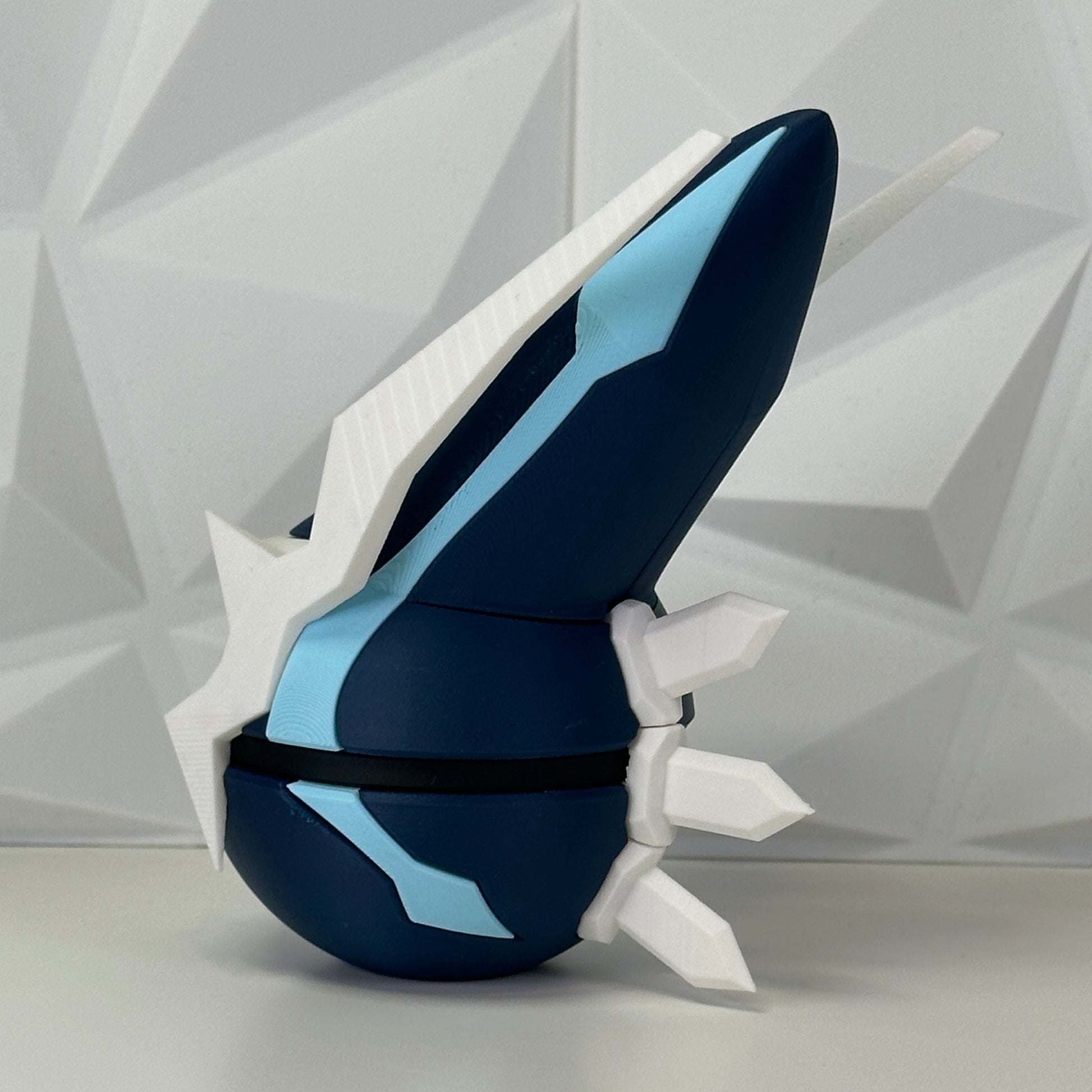 Figura decorativa Señor del Tiempo, esfera de colección 3D estilo gamer - detalle del diseño