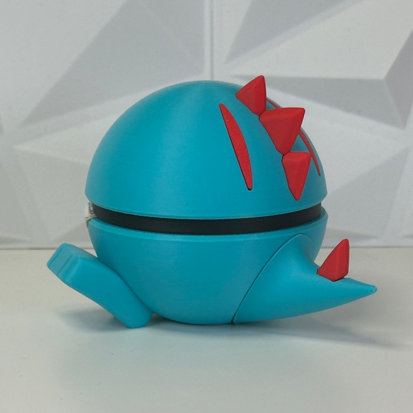 #158 Edición Cocodrilo Salvaje - Fan Art Premium Impreso en 3D