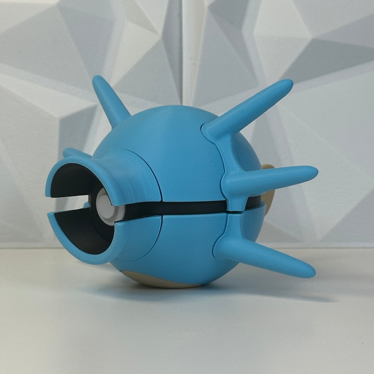 Dragón Marino Fan Art - Vista lateral abierta