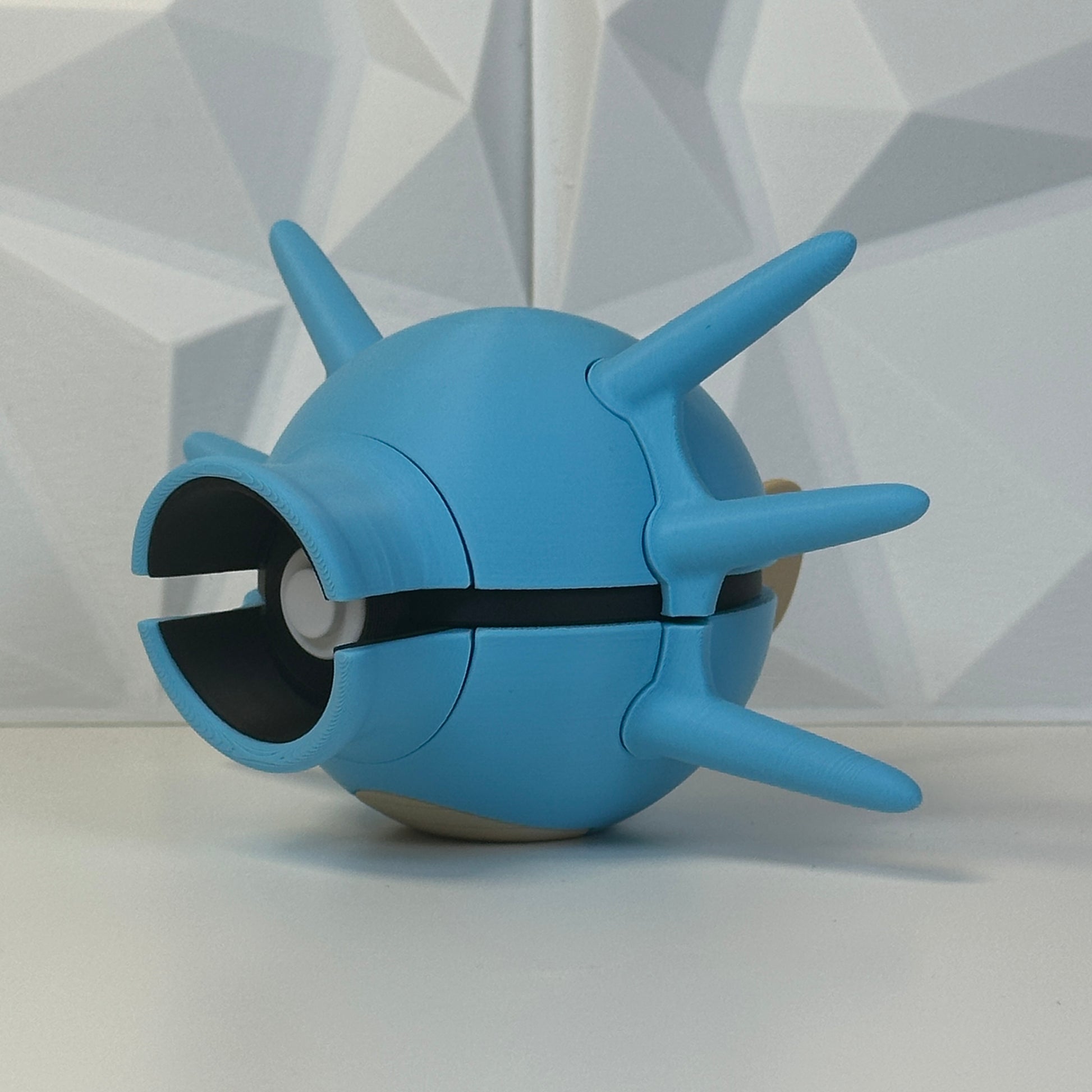 Dragón Marino Fan Art - Vista lateral abierta