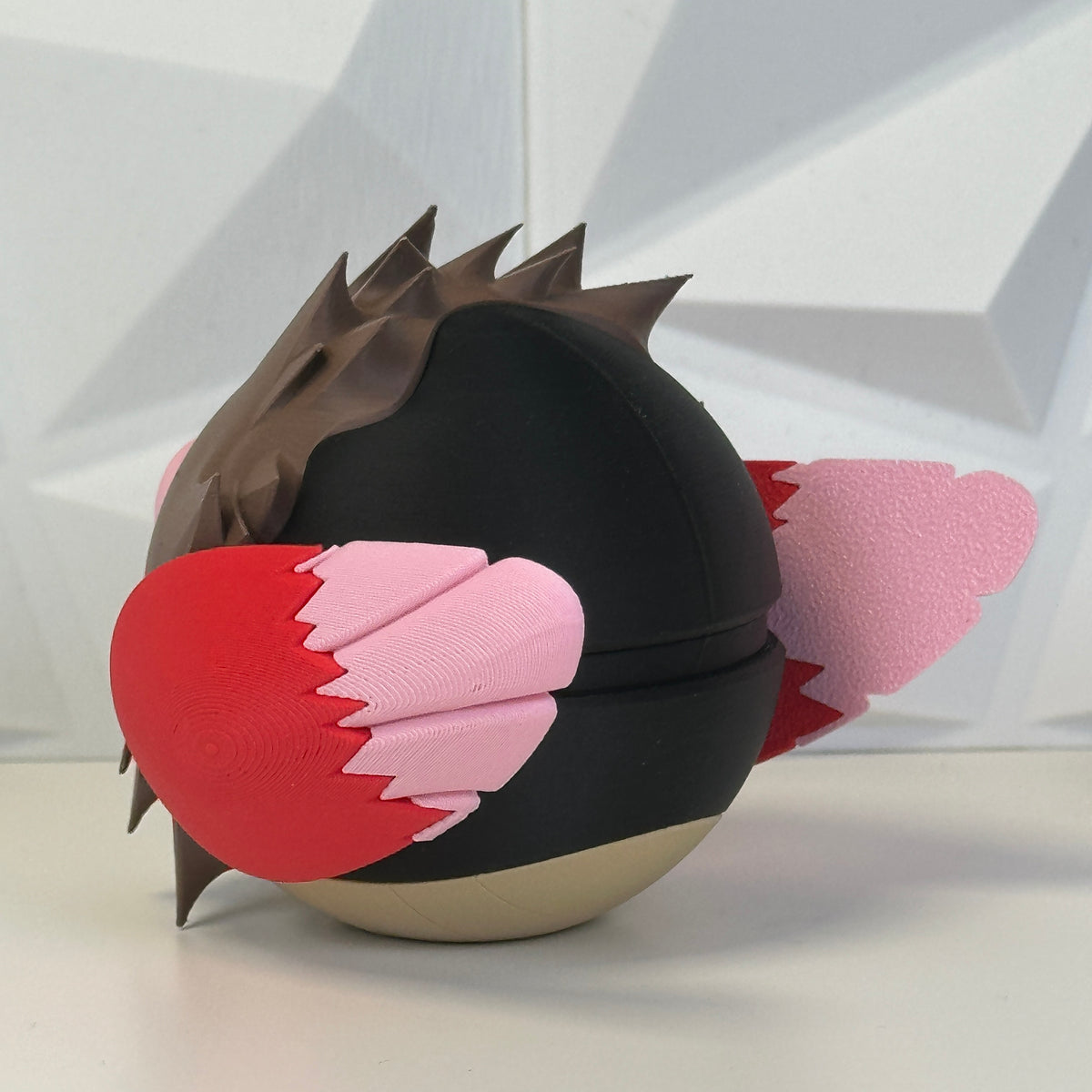 #021 Edición Gorrión Feroz - Fan Art Premium Impreso en 3D