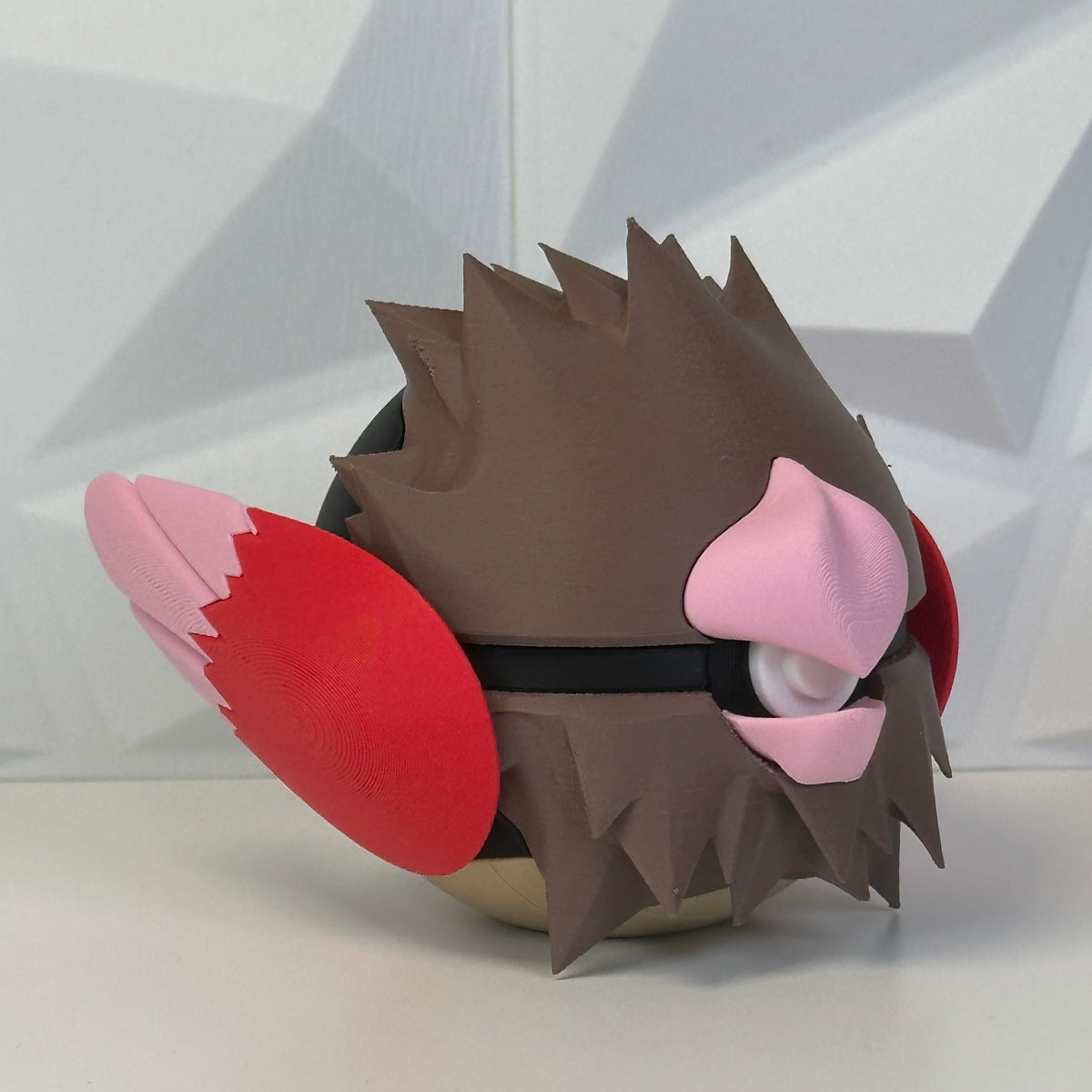 #021 Edición Gorrión Feroz - Fan Art Premium Impreso en 3D