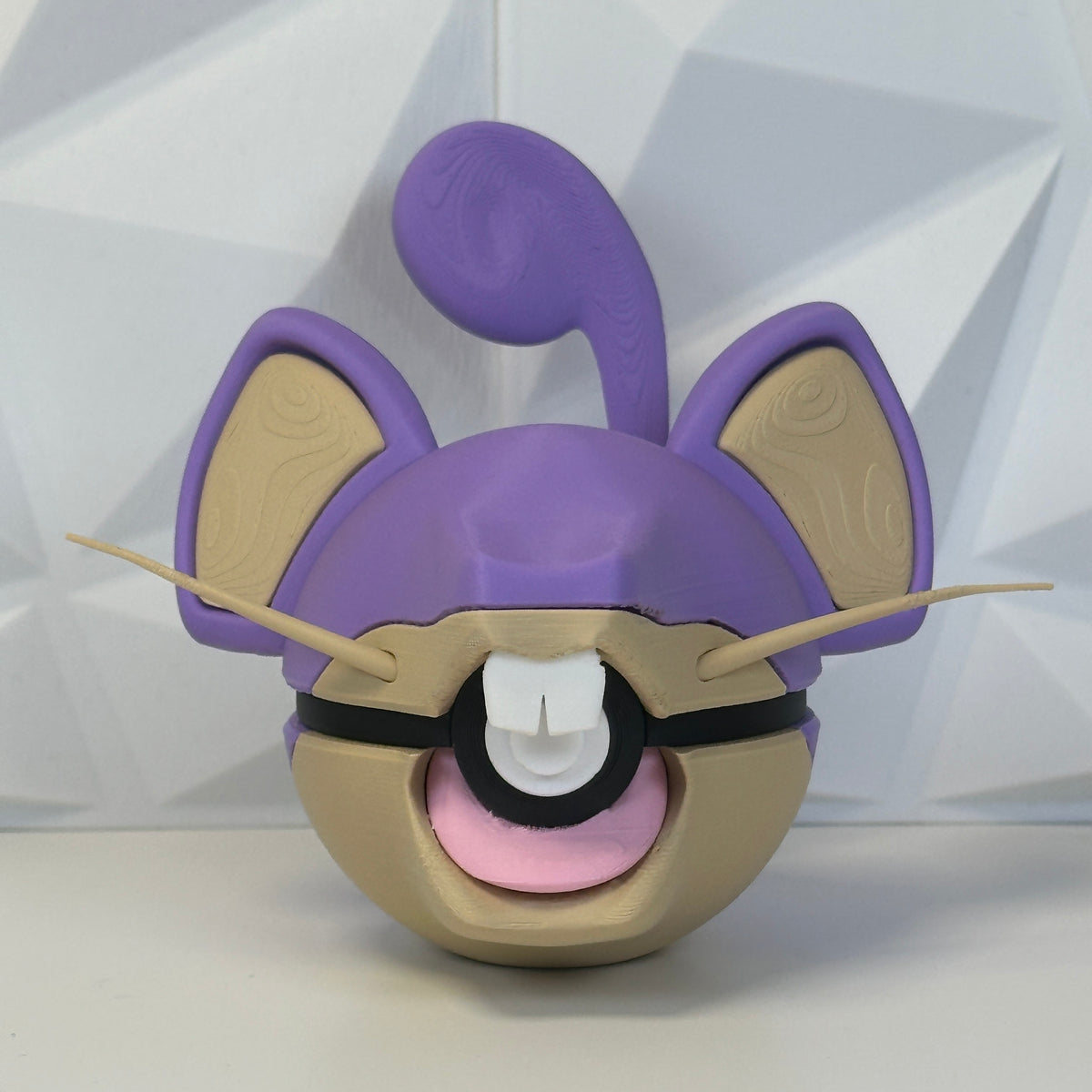 #019 Edición Rata Púrpura - Fan Art Premium Impreso en 3D