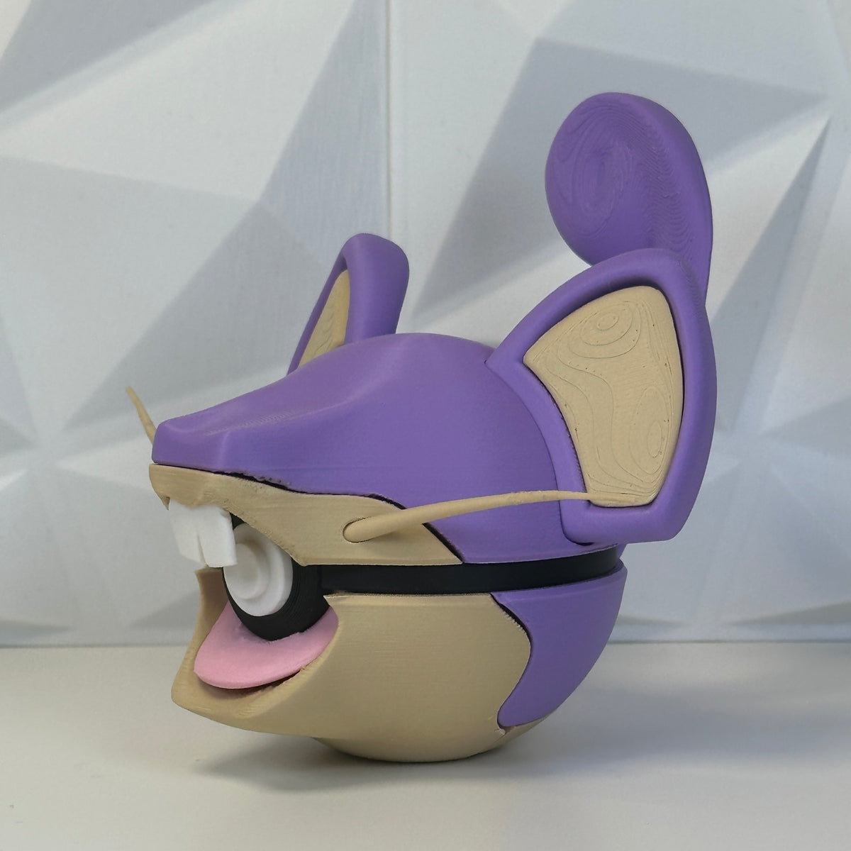 #019 Edición Rata Púrpura - Fan Art Premium Impreso en 3D