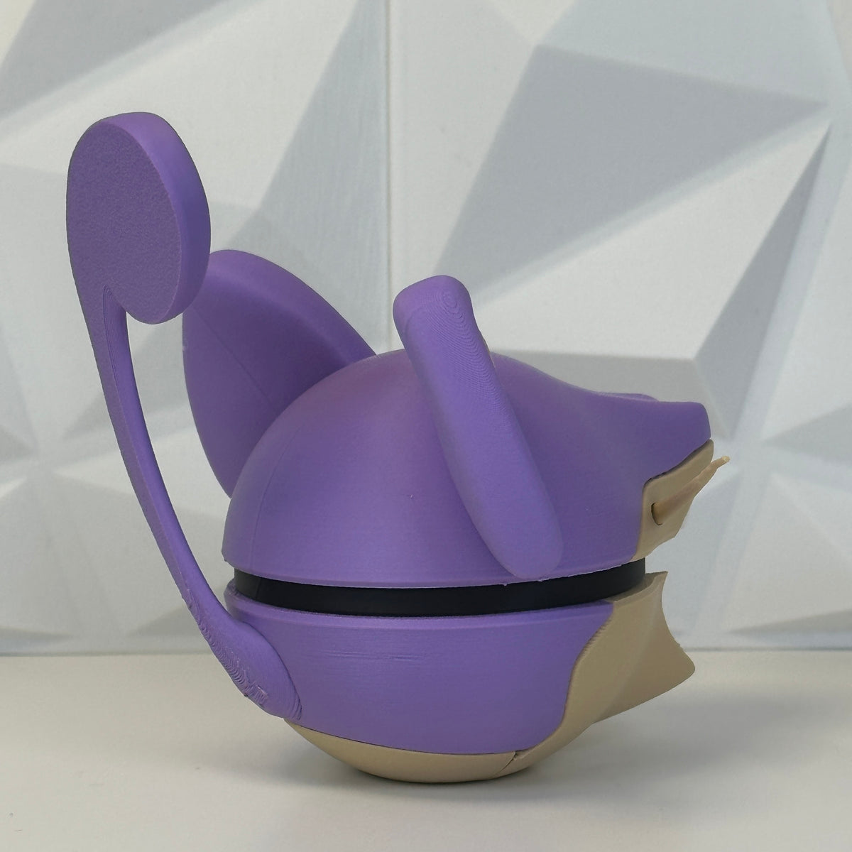 #019 Edición Rata Púrpura - Fan Art Premium Impreso en 3D