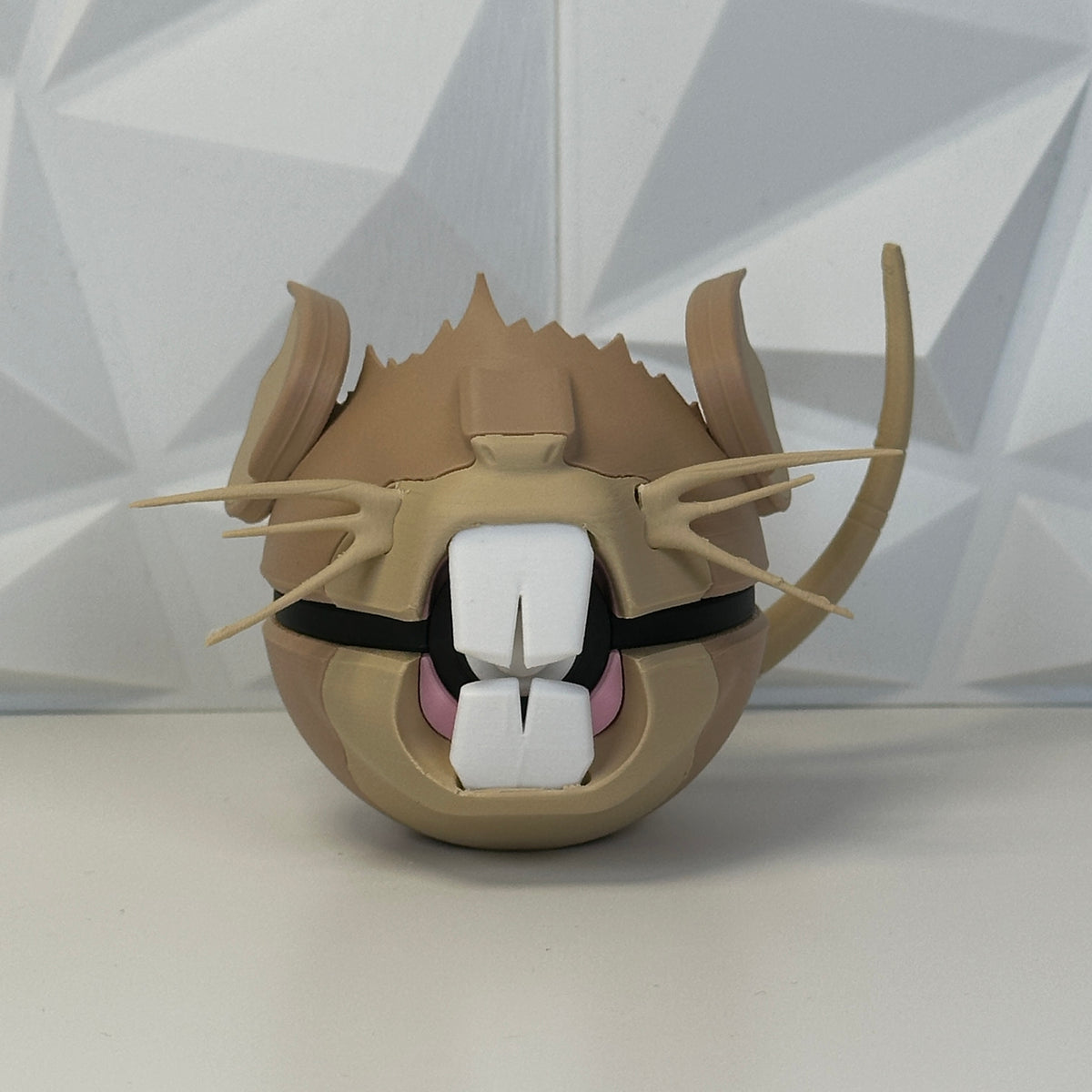 #020 Edición Rata Feroz - Fan Art Premium Impreso en 3D